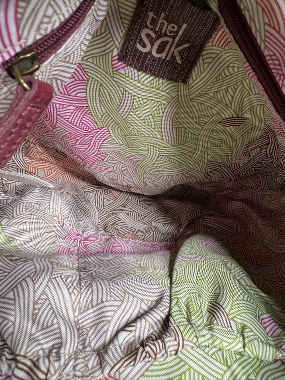 The Sak Serrano Leather Saddle Crossbody - Picture 7 of 7